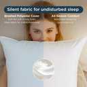 Bedsure Pillows King Size Set of 2 - Hotel Collection Bed Pillows for Sleeping, with Down Alternative Filling, Soft Support for Back, Stomach or Side Sleepers, King, 28"x19", White, 2 Pack