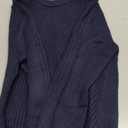 Haloumoning Boys Texture Sweater Kids Crewneck Long Sleeve Knit Pullover Sweater Fall Winter Clothes 5-14 Years (11-12 Years, Navy Blue)