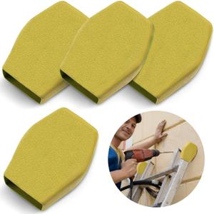 4 Pieces Small Extension Ladder Covers 3.94 x 3.03 Inch Rubber Ladder Safety Covers Ladder Pads for Replacement Extension Ladder Accessories
