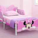 Delta Children Minnie Mouse 3D Toddler Bed, Pink