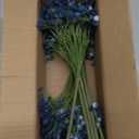 Baby's Breath Artificial Flowers Bulk 10 Pack (30pcs) Faux Baby Breath Plastic Flower Fake Gypsophila Flower Arrangement for Crafts Fake Flowers Bouquet for Wedding Centerpieces Blue Baby Breath