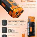 Dog Bark Deterrent Devices Rechargeable Ultrasonic Bark Control, 35FT Range Anti-Barking Device for Dogs Training, Safe Effective Indoor Outdoor Use Portable Design, Orange