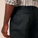 Amazon Essentials Men's Classic-Fit Wrinkle-Resistant Flat-Front Chino Pant , Black, 42W x 30L