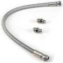 Viair 21 Stainless Steel Braided PTFE-Lined Leader Hose w/Check Valve (3/8, Swivel)