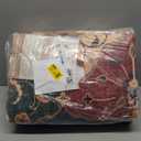 Lessymo Moroccan Washable Area Rugs 5x7, Soft Rugs for Living Room Bedroom, Indoor Non-Slip Large Vintage Carpet for Entryway Home Office, Classic Red and Cream