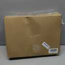 Lanpn 12 Pcs 4" Large Christmas Balls Ornaments, Outdoor Xmas Tree Hanging Decorations, Shatterproof Christmas Ball Ornament Set for Home Winter Holiday, Assorted Relief Pattern, White & Gold