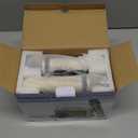 Karaoke Machine with 2 Wireless Mics & Soft Leather Wrap |mini Portable Bluetooth Speaker with 5 Voice Changer Modes for Home Party, AUX/USB/TF Support, for Kids and Adults