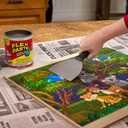 Flex Paste, Waterproof Paintable Putty, Spackle Sealant, Fill Gaps Cracks Holes - Block Out Water and Air - UV Resistant - Walls, Drywall, EPDM, Concrete, Roof, RV Repairs, Clear, Quart