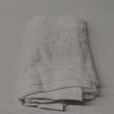 jinchan White Linen Curtains for Bedroom Vintage Floral Farmhouse Curtains 63 Inches Long Linen Blend Drapes for Living Room Embroidered Light Filtering Drapes Rustic Cottagecore Off White 2 Panels