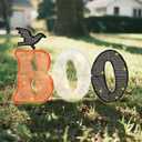 Christmas Decorations Illuminated Sign Boo Perfect for Christmas Decorations, Suitable for Indoor and Outdoor use on porches, Gardens, and lawns.