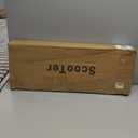 Scooters for Kids 8-12, Teens & Adults - Load 240 LBS, 8-Inch Wheels, Kick Scooter with Shock Absorption System, Hand Brake & Bell, 4 Adjustable Height Levels, Perfect for School, Commuting or Park (White)