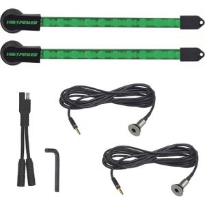 Yak-Power 10 Inch LED Light Kit, 2-Piece, Lights for Kayaking (Green) Yak-Power 10 Inch LED Light Kit, 2-Piece, Lights for Kayaking (Green)