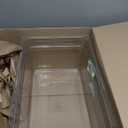 Carlisle Food Service Products 10203B07 StorPlus Full Size Polycarbonate Food Pan, 8" Deep, Clear