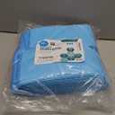 MED PRIDE Disposable Chux Pads 23in X 36in, Super Absorbent Bed Pads for Incontinence, Underpads for Adults, Kids, Pets (50 Count (Pack of 1) Blue/White)