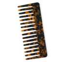 Hair Detangling Comb, Large Cellulose Acetate Wide Tooth Comb for Wet and Dry, Women's Thick Curly Wavy Hair (Tortoise Shell)