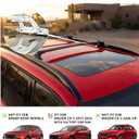Lockable Cross Bars for Mazda CX-5 2017-2025, 265 LBS Aluminum Roof Racks, Quiet & Stable, Fits Factory Side Rails