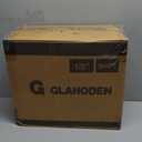 GLAHODEN Retractable Garden Hose Reel 1/2 in x 65 ft, 2025 Upgraded Dual Ratchet Lock UV & Freeze Protection Brass Seal Slow Retraction Anti-Tangle Hose 180Swivel Reinforced Scaffold Wall Mount (Dark Gray)