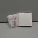 SIDAZON 3 Inch 500 Pcs Plastic Fasteners Hang Tags Clear Snap Lock Pins Security Loop Price Tag Pins Safety Ring Ties for Retail Store Clothing Accessory (3“ 500pcs, Clear)