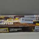 MagnaFlow Performance Exhaust Muffler 12909: 3.5"/3.5" Inlet/Outlet, 5x11x22" Oval, Stainless Steel, Satin Finish