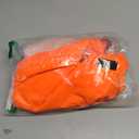 Dog Raincoat, Waterproof Dog Rain Jacket with Removable HoodAdjustable 4 Legs Pet Poncho with Leash HoleReflective Stripe Hooded Snowproof Windproof Clothes for Dogs, XL (Orange)