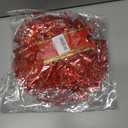 2 x BinaryABC Valentine's Day Bows Decoration Ornaments,Christmas Tree Topper Bow(Red)