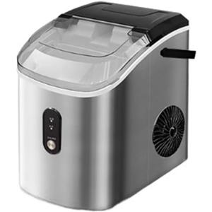 ice Maker Countertop Ice Maker, Portable Electric Ice Cube Maker Machine, 9 Ice Ready in 6 Mins, with Ice Shovel for Home Bar countertop ice Maker
