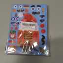 2 x Christmas Stickers for Kids 32PCS Christmas Stickers for Crafts Kids Make Your Own Face Sticker s Crafts for Toddlers Xmas Sticker