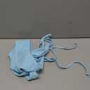 ZAFUL Bikini Bottoms for Women Tie Side String Bathing Suit Bottoms High Cut Swimsuit Bottom (X-Large, 2-light Blue)