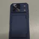 BXYJY for iPhone 17 Pro Max Case Wallet with Card Holder (45 Cards), Slide Camera Cover, Military Grade Drop Shockproof, Heavy Duty Rugged Women Men Phone Case for iPhone 17 Promax 6.9" 2025, Blue