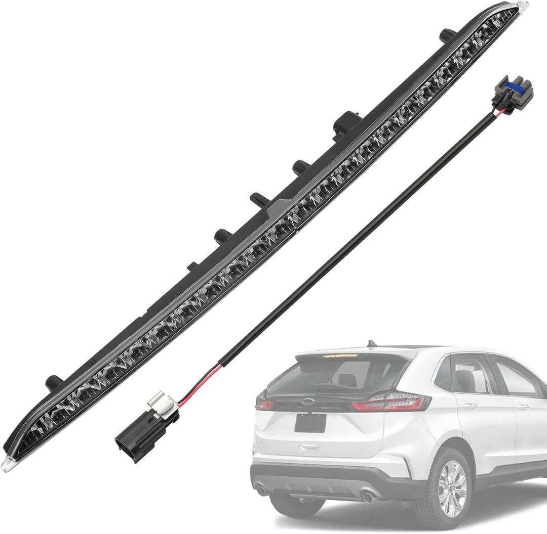FT4Z13A613A Third Brake Light, 923-133 Third Brake Light Assembly, Compatible with Ford Edge 2015-2024, Durable 2015 Third Brake Light