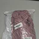 Women's Ribbed Knit Flared Pants, Stretchy Fitted Bell Bottom Yoga Pants (Pale Pinkish-grey, XS)