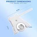 1997310 Lower Screen Roller Assembly (2 Pcs) Fits for Andersen Screen Door Rollers (1991 to Present), Gliding Patio Door Screen for Andersen Windows