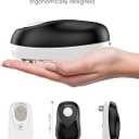 Electric Can Opener: One-Touch Open Your Cans, Smooth Edge, Handheld Can Opener Black