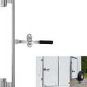 JY PERFORMANCE 36'' Trailer Swing Door Hinged Cam Bar Lock Assembly Side Door Enclosed Trailer