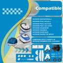 Kefly AXV417WHP Pool Cleaner Pod Swing Kit & AXV621DAT Pool Vac A-Frame/Turbine Kit Compatible with Hayward Navigator Arneson Pool Vac Plus Pool Vac Ultra Pool Cleaners