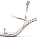Modatope Womens Sandals Open Toe Strappy Sandals Ankle Strap High Heel Sandals for Women, 9.5