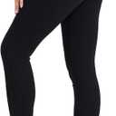 Stretchy Jeans for Women Pull On Jeggings Tummy Control Skinny Leggings with Pockets Trendy Casual (Black, XXL/XXXL)