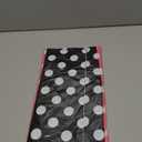 3 Pieces Plastic Polka Dot Tablecloth Mouse Table Cloth Rectangular Pink and White Polka Dot Tablecloth 54 x 108 Inches Black and White Table Cover for Mouse Themed Party Birthday Decorations