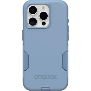 OtterBox iPhone 15 Pro (Only) Commuter Series Case - Crisp Denim (Blue), Slim & Tough, Pocket-Friendly, with Port Protection