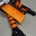 EcoNour 44.7" 3 in 1 Snow Brush for SUV, 360° Pivoting Extendable Long Snow Brush for Car, Snow and Ice Scrapers for Windshield with Ergonomic Foam Grip for Car Truck SUV, Winter Car Accessories