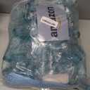 Sliner 100 Set Wedding Favors for Guests Bulk 2oz Acrylic Take a Shot We Tied the Knot Shot Glasses with Thank You Cards Organza Bags for Guest Souvenirs Wedding Newlyweds Bridal Shower Gifts (Blue)