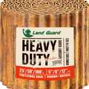 Land Guard Corrugated Garden Edging Border, 6"  50' Landscape Paver Edging, Tall Landscape Edging, Fence for Garden, Flower Bed, Lawn and Landscape Edging (Rusty)