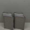 Lamp Shades Set of 2,Small Lampshades for Table Lamp,Floor Lamp Shade,Drum Lamp Shades Handcrafted,Rectangle L 5.51" H 7.87"