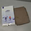 Sunflower Body Pillowcase 100% Cotton Long Pillow Cover/Case Envelope Closure 1 Pack, 2054 Inches Taupe Gray, Soft and Breathable