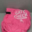 J.L. Childress Gate Check Travel Bag for Single & Double Stroller, Neon Pink (One Size)