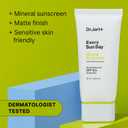 Dr.Jart+ Every Sun Day Mineral Korean Sunscreen SPF 50+ for Face with Zinc Oxide | Korean Skin Care | Travel Size, 1.69 Fl Oz