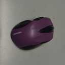 TECKNET Wireless Mouse, 2.4G Ergonomic Optical Mouse, Computer Mouse for Laptop, PC, Computer, Chromebook, Notebook, 6 Buttons, 24 Months Battery Life, 2600 DPI, 5 Adjustment Levels - Purple