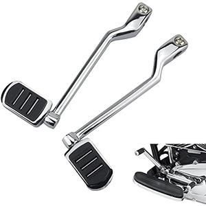 WOWTK Heel Toe Shift Pegs, Front and Rear Levers w/Shifter Pegs for Harley 1986-2017 FL Softail,1988-2025 Touring Road King Road Glide Street Glide Electra Glide and 2008-later Trike Models