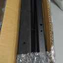 PASAMIC Adirondack Square Outdoor Side Table, HDPE Small Outdoor Table, Patio End Table for Patio, Pool, Backyard, Weather-Resistant (Black)