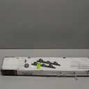 Lindas Essentials Stove Gap Covers Stainless Steel (2 Pack), 316 Stainless Steel Stove Gap Covers Heat Resistant Oven Gap Filler Seals Spaces Between Stovetop and Counter (23.4 Inches, Black (Steel))